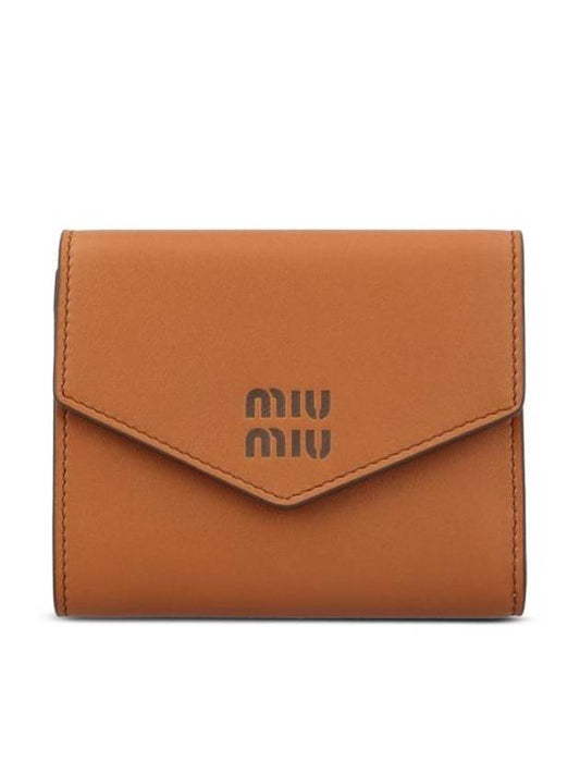 Wallet 5MH0402CSBF0NQY AI24 COGNAC PALISSA - MIU MIU - BALAAN 1