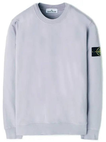 Compass Patch Crew Neck Sweatshirt Lavender - STONE ISLAND - BALAAN 2