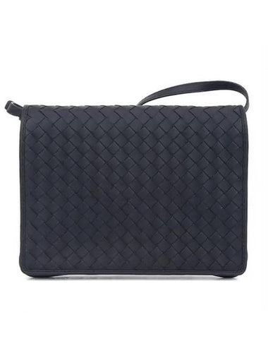 Intrecciato Cross Bag Black - BOTTEGA VENETA - BALAAN 1