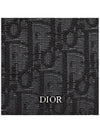 Wallet Black  Oblique Jacquard - DIOR - BALAAN 6