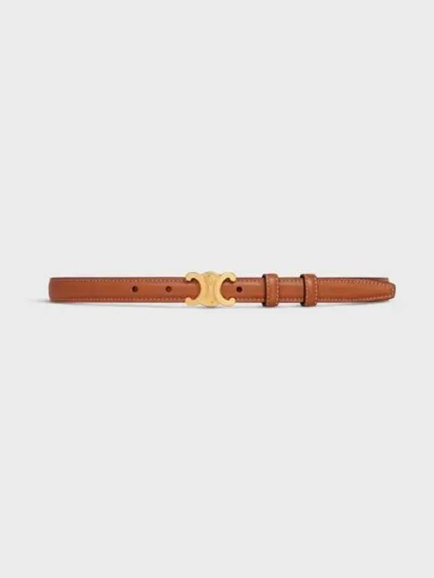 Small Triomphe Belt Tan - CELINE - BALAAN 2