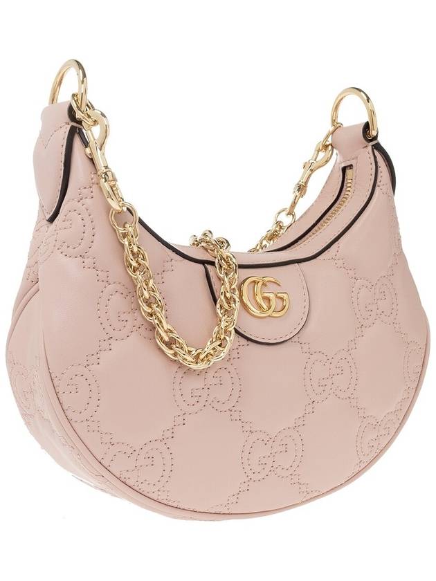 GG Matelassé Leather Mini Shoulder Bag Pink - GUCCI - BALAAN 5