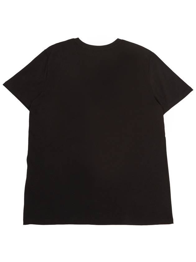 VPC Logo Organic Cotton Short Sleeve T-Shirt Black - A.P.C. - BALAAN 3