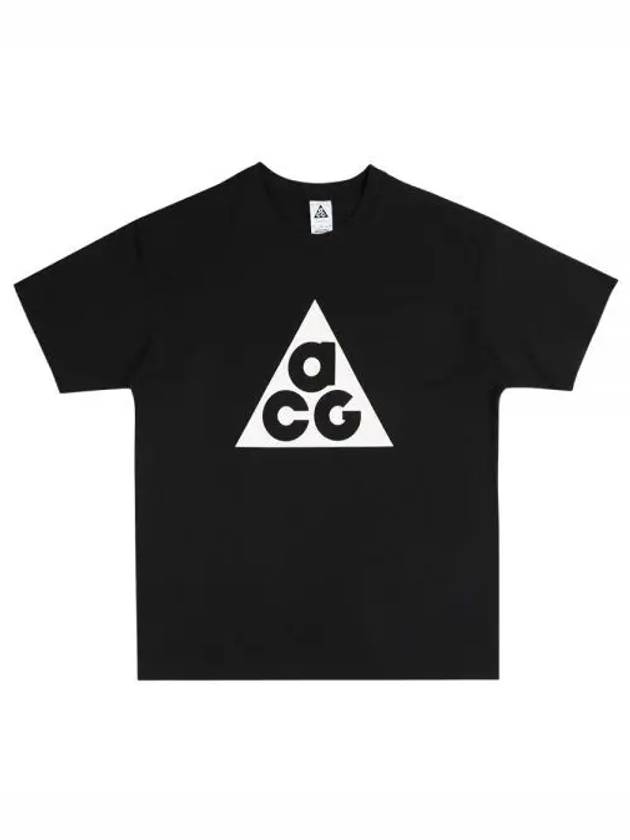 ACG HBR Short Sleeve T-Shirt Black Asia - NIKE - BALAAN 2