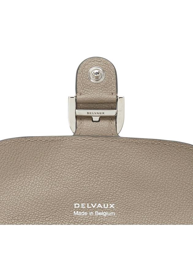 Brillant Compact Half Wallet Tourterelle - DELVAUX - BALAAN 10