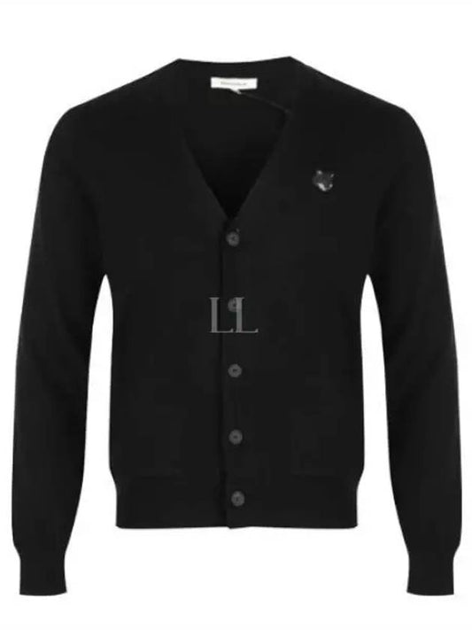 Cotton Satin Teddy Jacket Black - MAISON KITSUNE - BALAAN 2