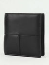 Slim Folder Half Wallet Black - BOTTEGA VENETA - BALAAN 4