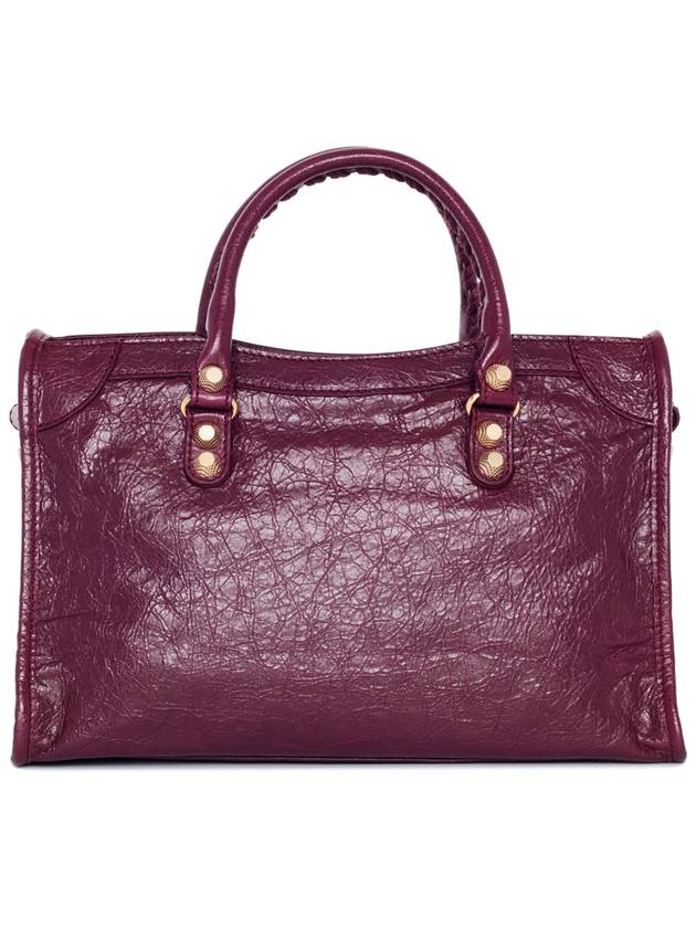 Giant Motor City Bag Small 433353 D94JG 5015 Burgundy - BALENCIAGA - BALAAN 4