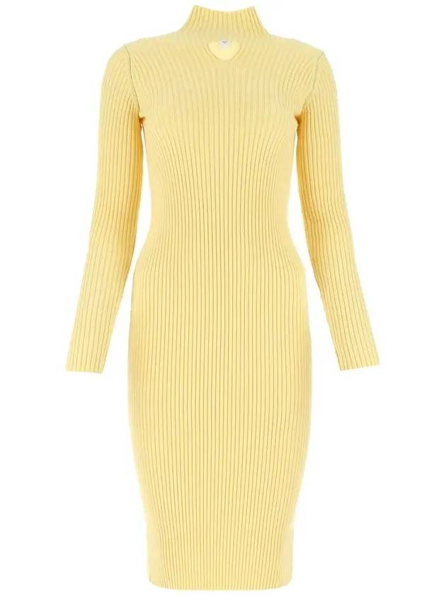 Women's wool blend midi dress - BOTTEGA VENETA - BALAAN 1