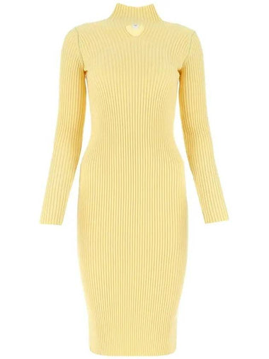 Women's wool blend midi dress - BOTTEGA VENETA - BALAAN 1