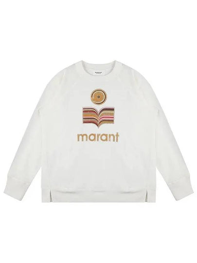 Kiefferf Linen Long Sleeve T-Shirt White - ISABEL MARANT - BALAAN 2