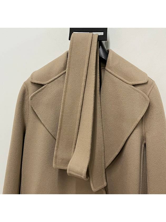 S Max Mara POLDO wool coat beige SABBIA 2429016043600 007 - S MAX MARA - BALAAN 6