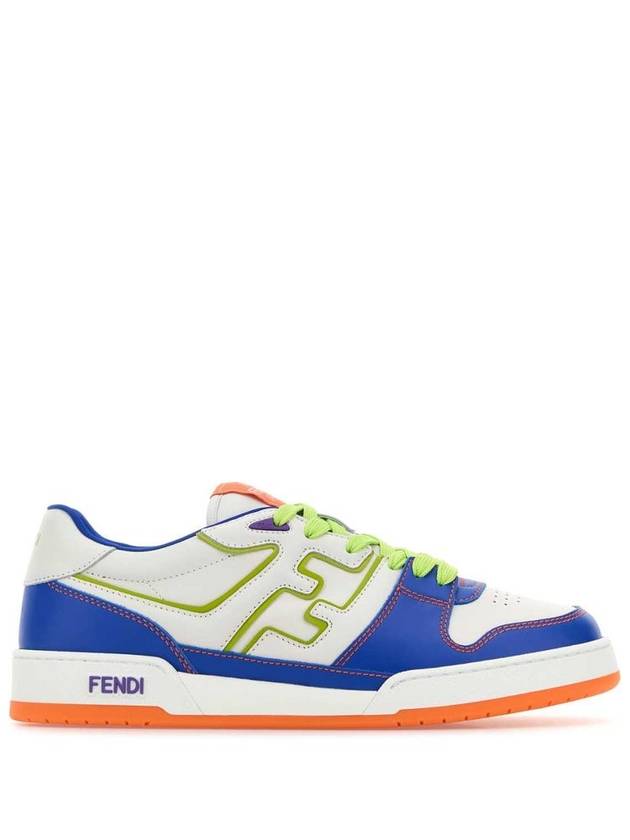 Match Low Top Sneakers Blue - FENDI - BALAAN 2