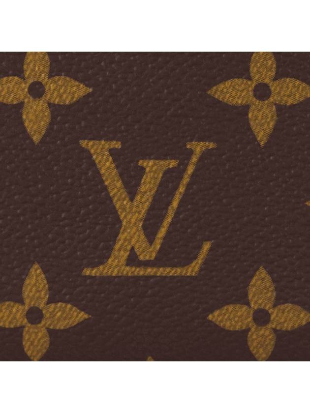 Lisa Monogram Half Wallet Brown Blue - LOUIS VUITTON - BALAAN 6