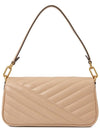 Kira Chevron Flap Small Shoulder Bag Sand - TORY BURCH - BALAAN 5