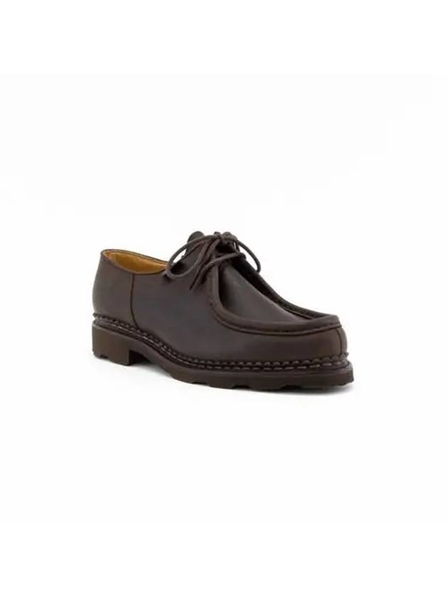 Michael Griff Leather Derby Brown - PARABOOT - BALAAN 3