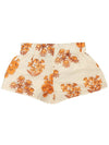 Wild Flower 2223010413 BEIGE Kids Shorts - MINI RODINI - BALAAN 2