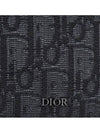 Wallet Black  Oblique Jacquard - DIOR - BALAAN 6