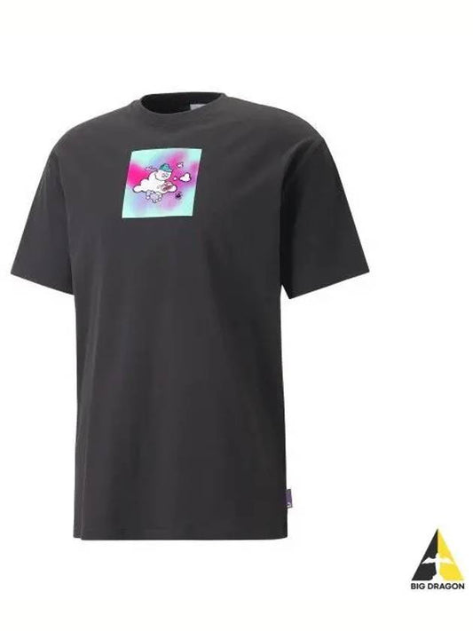 8ENJAMI Army N short sleeve t shirt black 620697 01 - PUMA - BALAAN 1