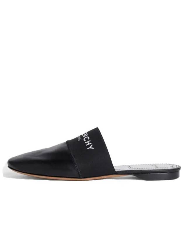 Leather Logo Mule Slippers Black 35 BE2002E01H - GIVENCHY - BALAAN 4