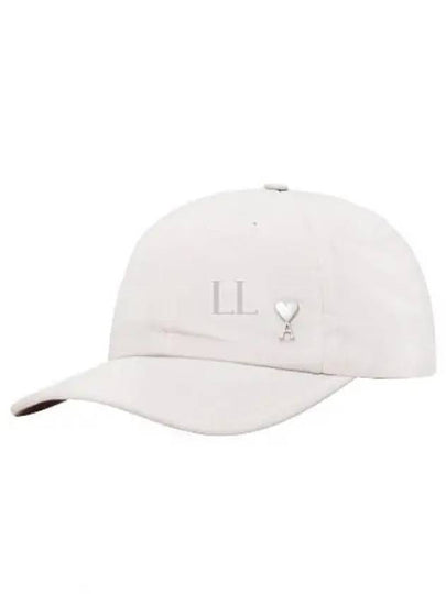 De Coeur Logo Ball Cap White - AMI - BALAAN 2