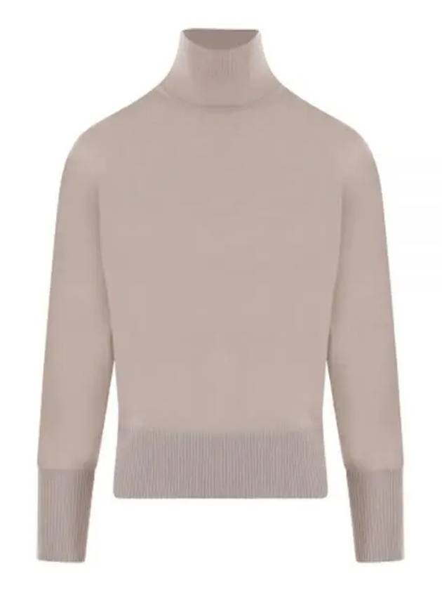 Women's Talea Virgin Wool Turtleneck Sand - MAX MARA - BALAAN 2