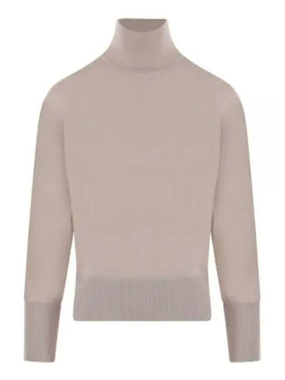 Women's Talea Virgin Wool Turtleneck Sand - MAX MARA - BALAAN 2