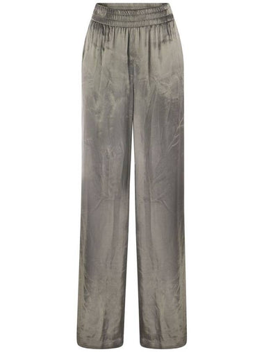 Liquid velvet trousers - RED VALENTINO - BALAAN 1