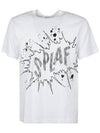 Splaf Cotton Short Sleeves T-Shirt White - COMME DES GARCONS - BALAAN 1