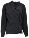 Twist Blouse Black - LEMAIRE - BALAAN 2