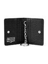 4 Stitch Keyring Card Wallet Black - MAISON MARGIELA - BALAAN 3