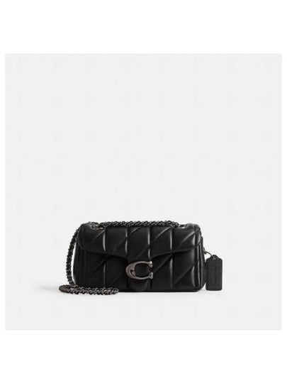 Tabby 20 With Quilted Shoulder Bag Black - COACH - BALAAN 2