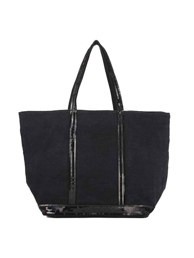 Cabas Moyen Tote Bag Black - VANESSA BRUNO - BALAAN 1