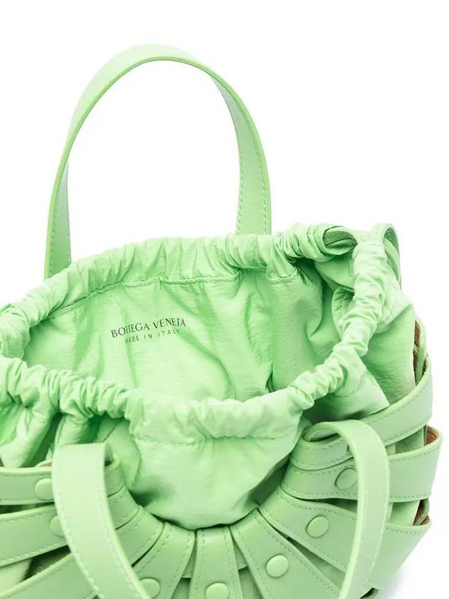 Shell Cut-out Tote Bag Pistachio - BOTTEGA VENETA - BALAAN 5