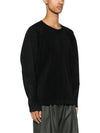 MC January Long Sleeve T-Shirt Black - ISSEY MIYAKE - BALAAN 4