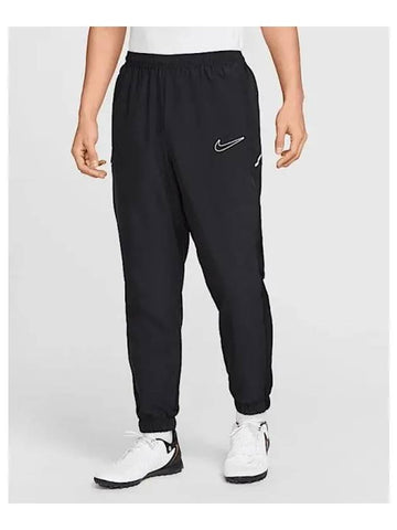 Academy Dri Fit Soccer Track Pants Black White - NIKE - BALAAN 1