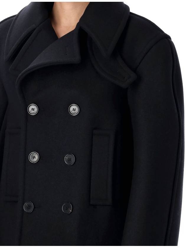 Saint Laurent Oversized Peacoat - SAINT LAURENT - BALAAN 3