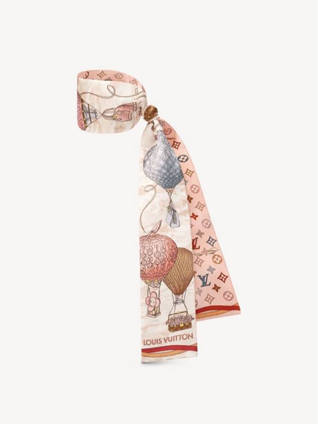 Up And Away Scarf Pink - LOUIS VUITTON - BALAAN 3