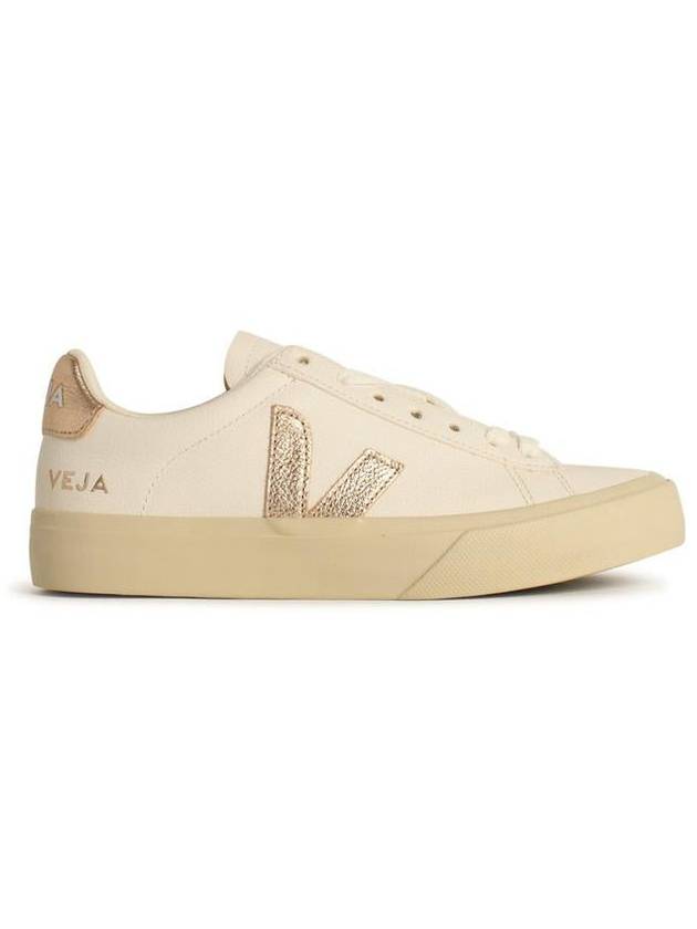 Veja 'Campo' White Leather Sneakers - VEJA - BALAAN 1