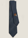 Maillons Degrades Silk Tie Marine - HERMES - BALAAN 2