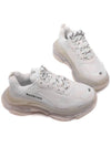 Triple S Clear Sole Low Top Sneakers White - BALENCIAGA - BALAAN 6