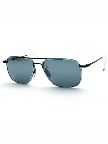 Sunglasses TB103BWHTNVYRED58 Navy - THOM BROWNE - BALAAN 1