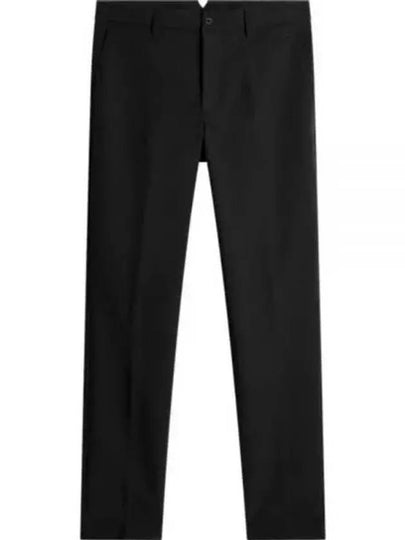 Ellott Bonded Fleece Straight Pants Black - J.LINDEBERG - BALAAN 2