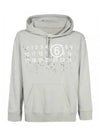 Number Logo Hoodie Sage - MAISON MARGIELA - BALAAN 1