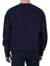 Alexandre Mattiussi Embroidered Logo Sweatshirt Navy - AMI - BALAAN 5