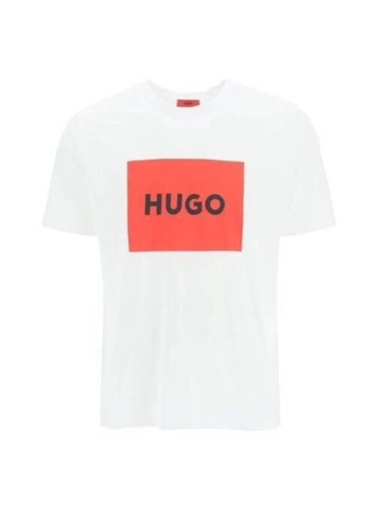 Logo short sleeve white t shirt50467952 10229761 100 - HUGO BOSS - BALAAN 1