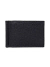 Men's Three Stripes Tab Classic Money Clip Card Wallet Black - THOM BROWNE - BALAAN 2