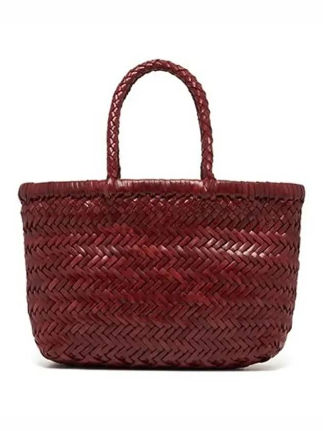 Mini Flat Gorra Tote Bag Bordeaux - DRAGON DIFFUSION - BALAAN 6