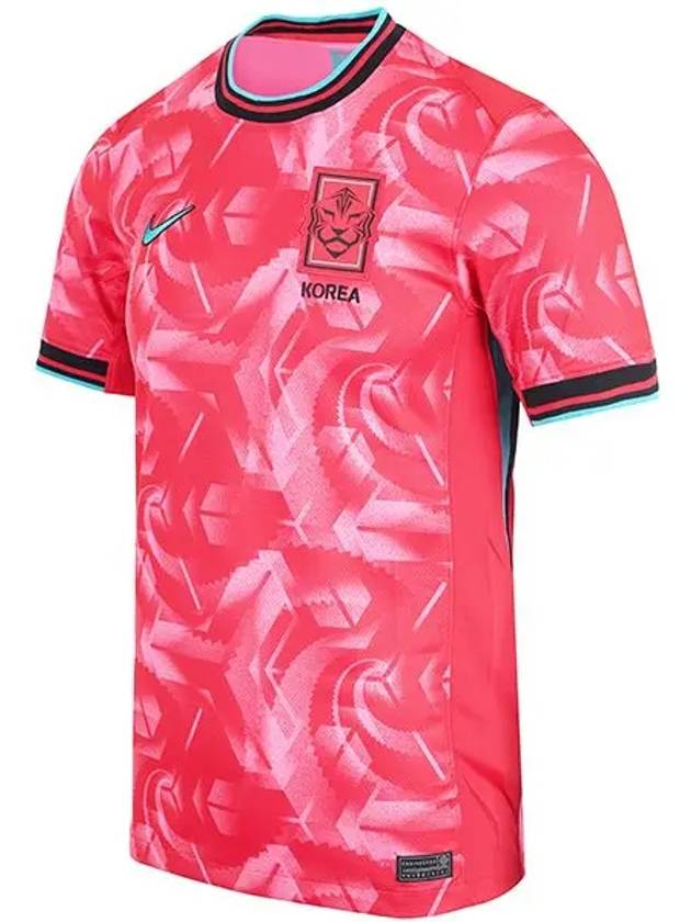 Korea 202424 Dri-Fit Stadium Home Replica Jersey Short Sleeves T Shirt Black Red - NIKE - BALAAN 3