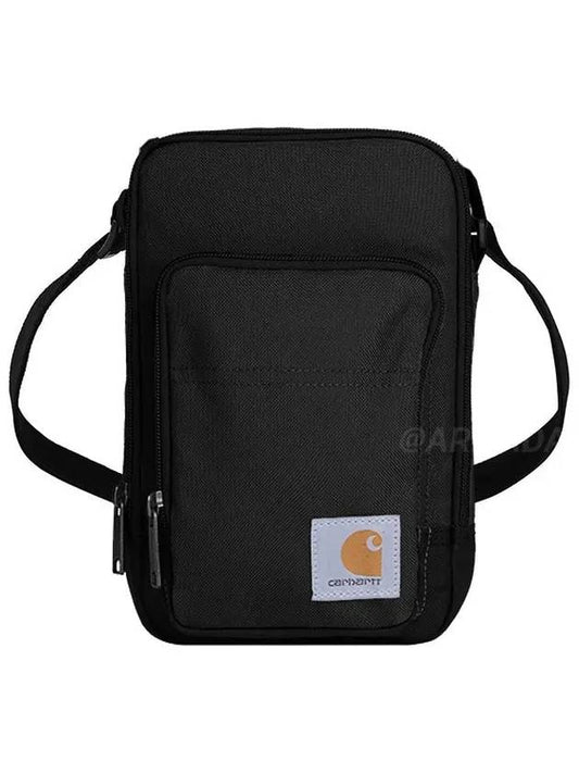 Logo Patch Cross Bag Black - CARHARTT - BALAAN 2
